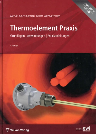 Cover of the book 'Thermoelement-Praxis' (German edition)